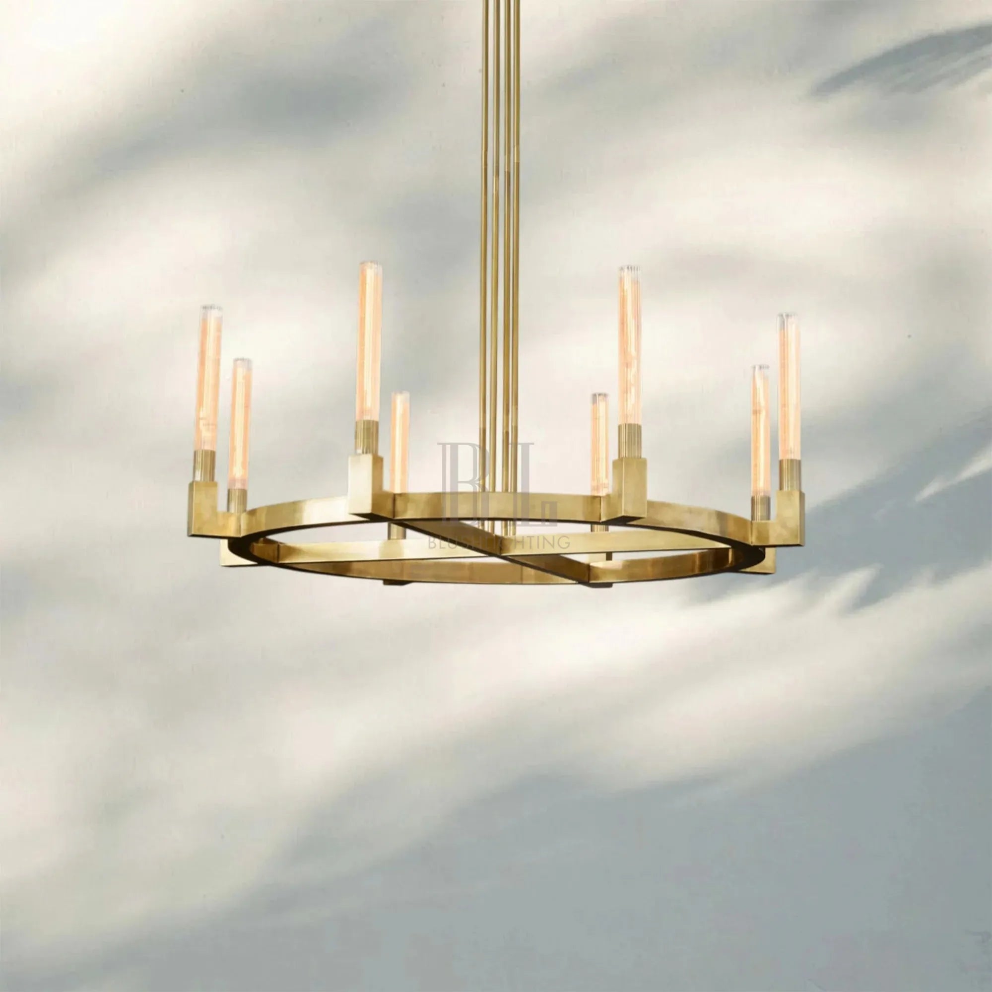 Cannel Candlestick Round Chandelier 36"48"60"72"-