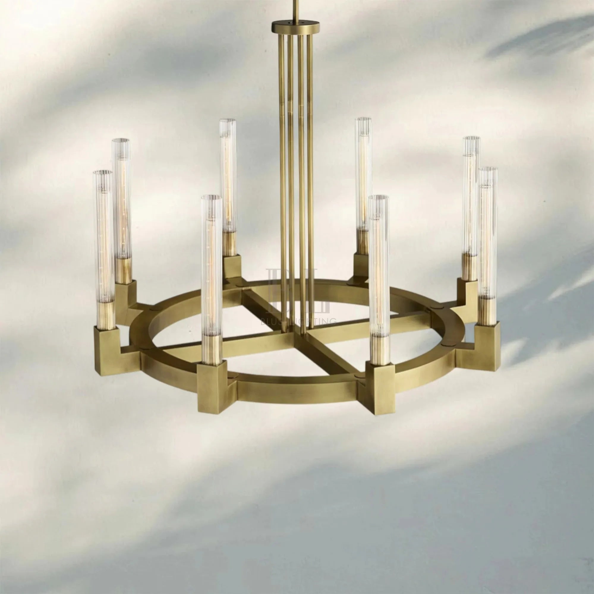 Cannel Candlestick Round Chandelier 36"48"60"72"-