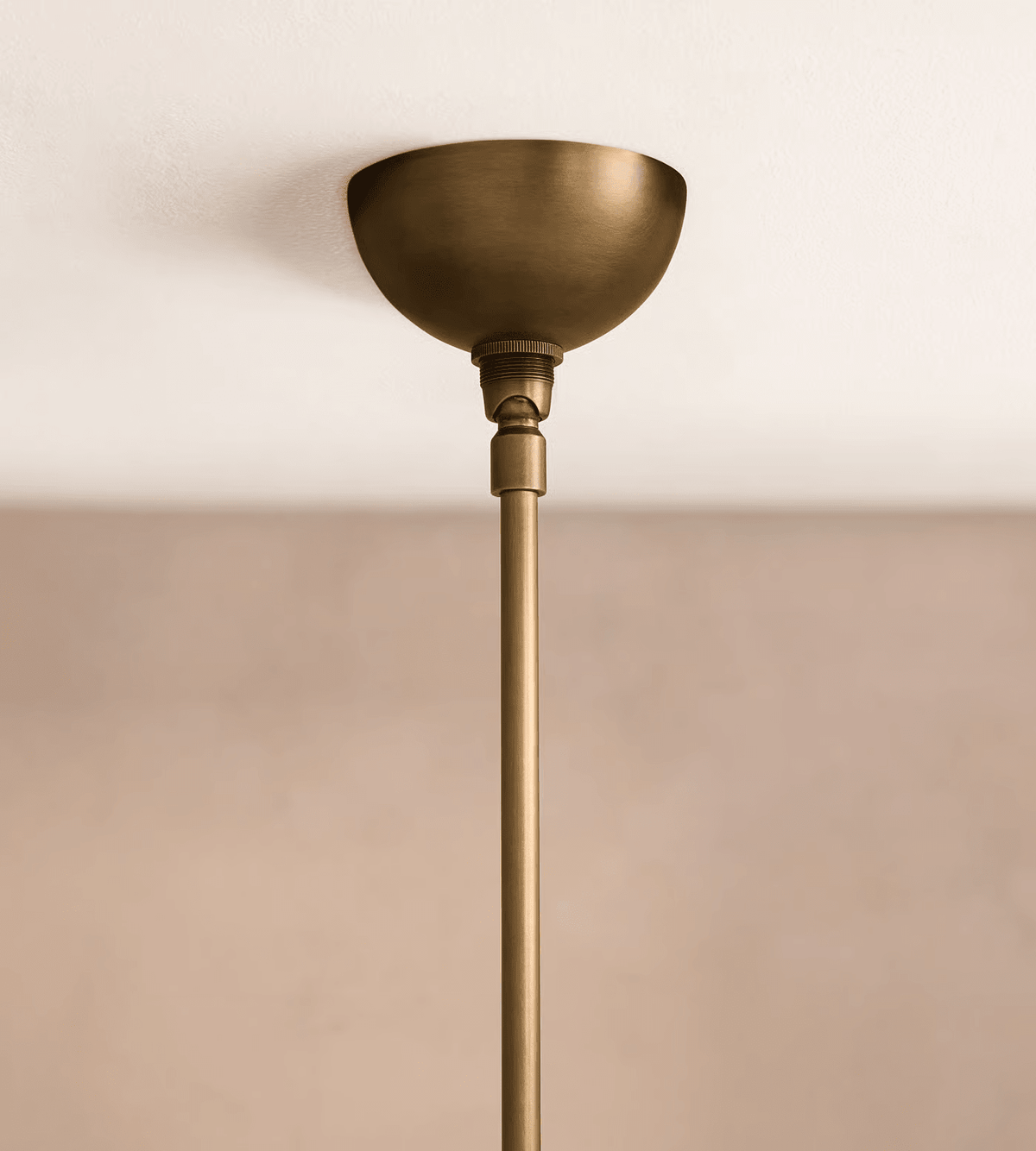 Cara Alabaster Chandelier - ∅ 23.6″ x H 63″Bronze & WhiteBlushlighting