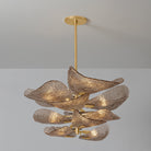 Cardiff Chandelier - ∅ 35" x H 18"Gold & GreyBlushlighting