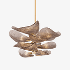 Cardiff Chandelier - ∅ 28" x H 11.5"Gold & GreyBlushlighting