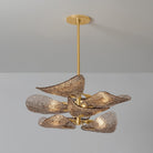 Cardiff Chandelier - ∅ 28" x H 11.5"Gold & GreyBlushlighting