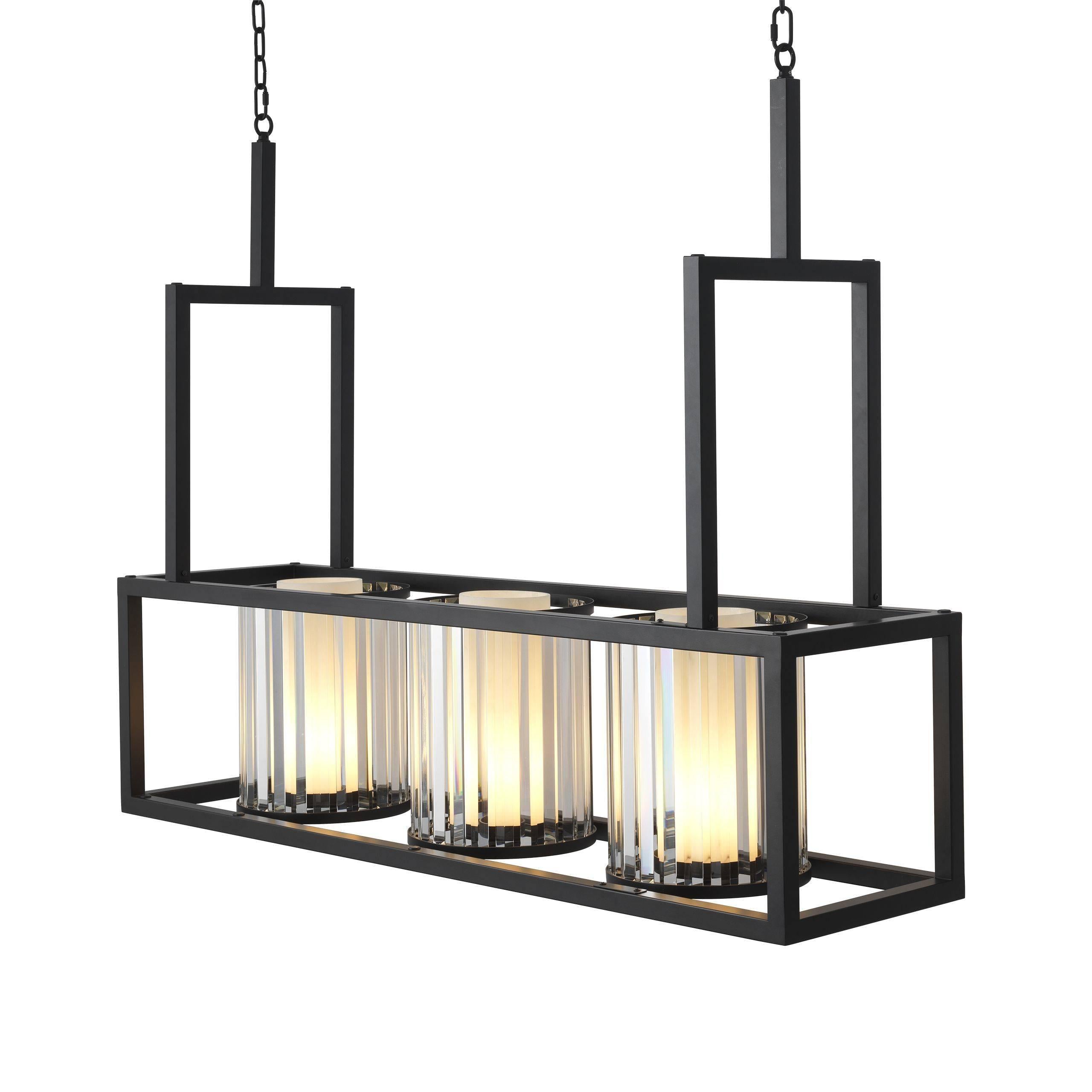 Carducci Modern Alabaster Chandelier - [Black]-NORMAL-Blushlighting