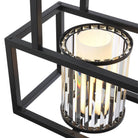 Carducci Modern Alabaster Chandelier - [Black]-NORMAL-Blushlighting