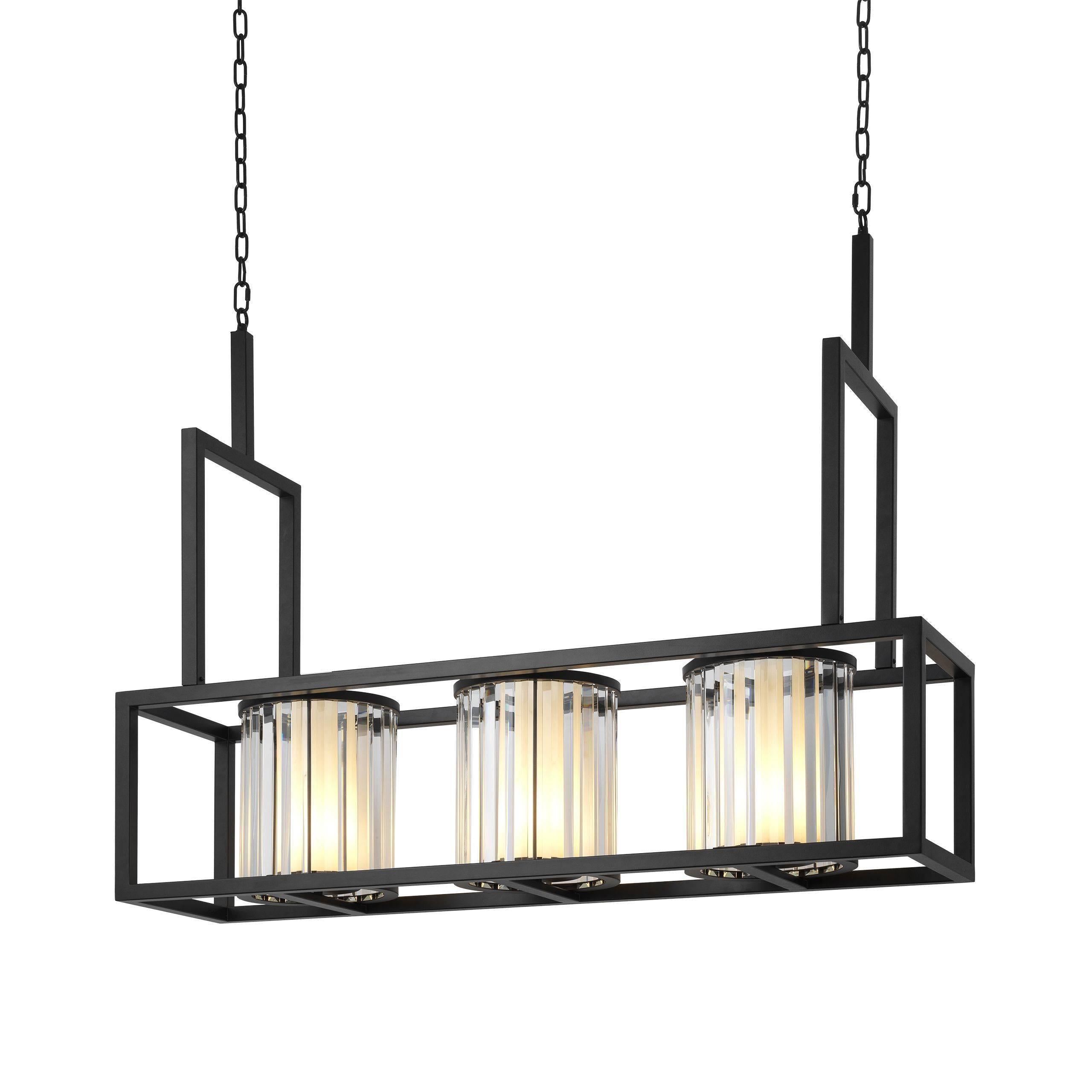 Carducci Modern Alabaster Chandelier - [Black]-NORMAL-Blushlighting
