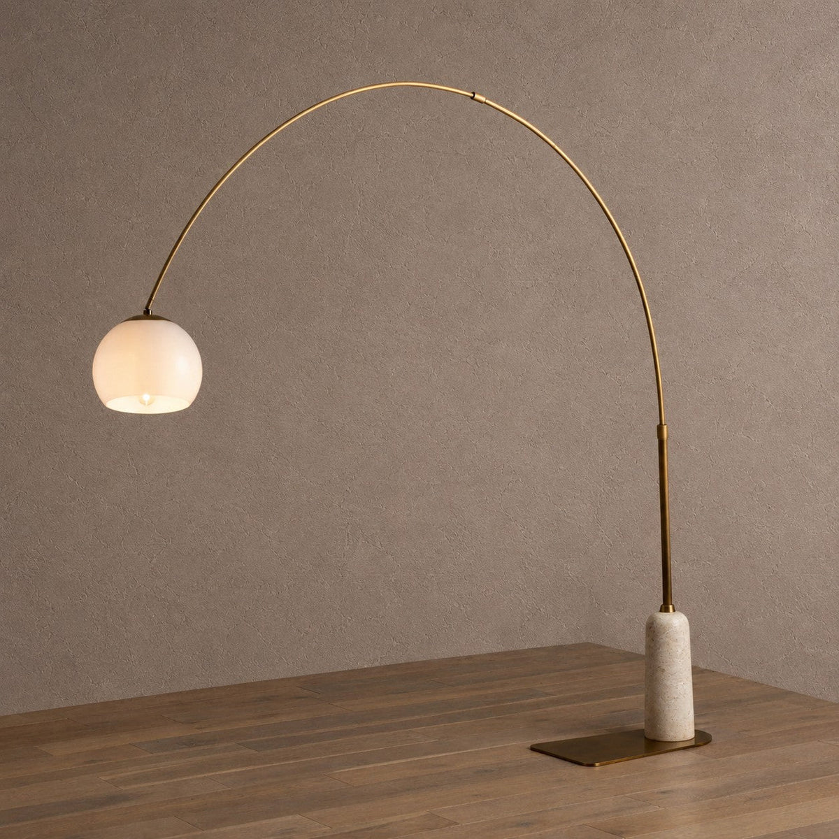 Carlisle Floor Lamp - Beige CoralleBlushlighting