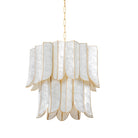 Cartagena Luxury Designer Hanging Chandelier-Chandelier-Blushlighting-2-Layer 22.75"L x 22.75"W x 21"H-Blushlighting