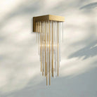 Cascad Glass Wall Sconce-Brass-