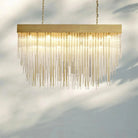 Cascad Square Chandelier 21" 30" Rectangle Chandelier 54''-