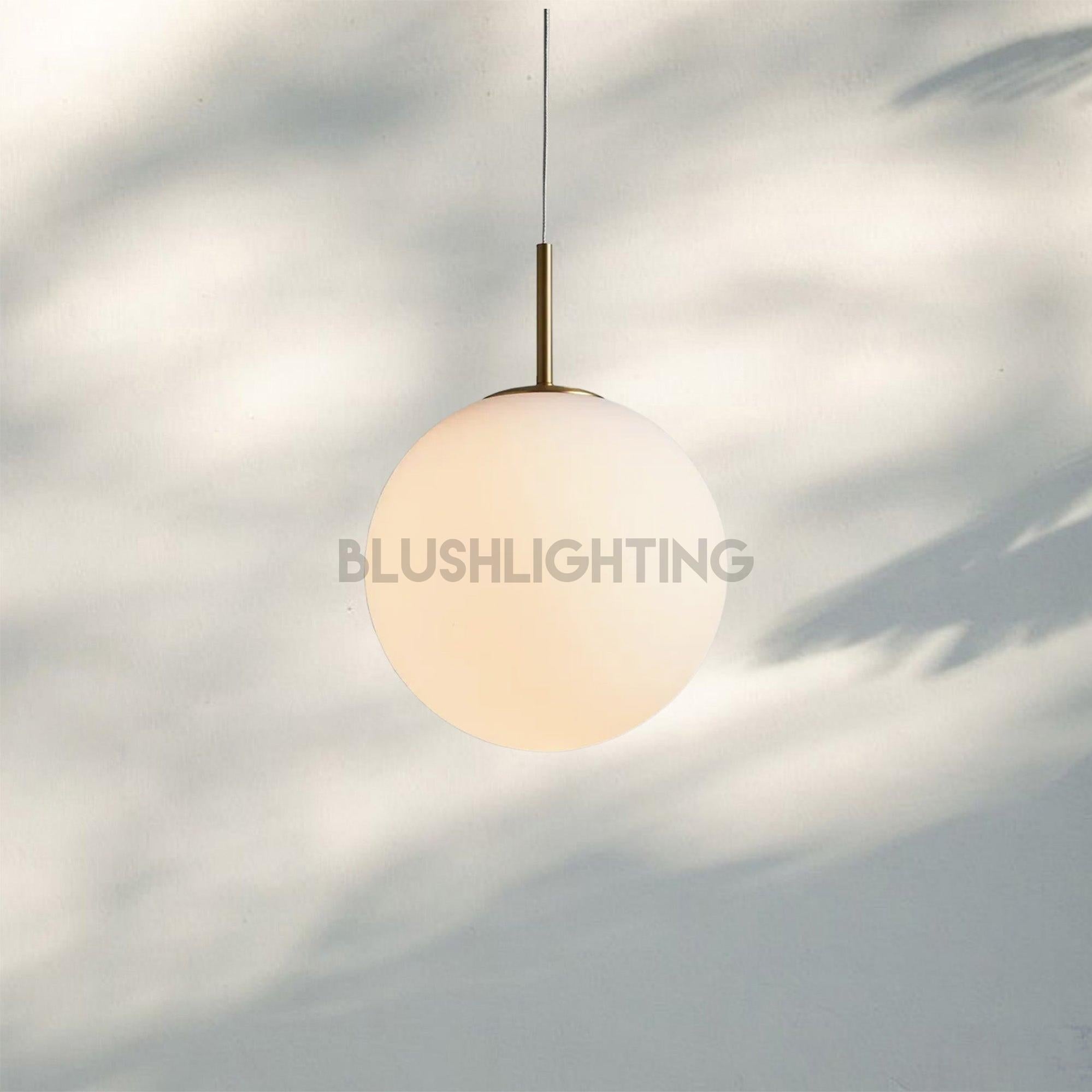Casens Pendant Light - Matte OpalBlushlighting