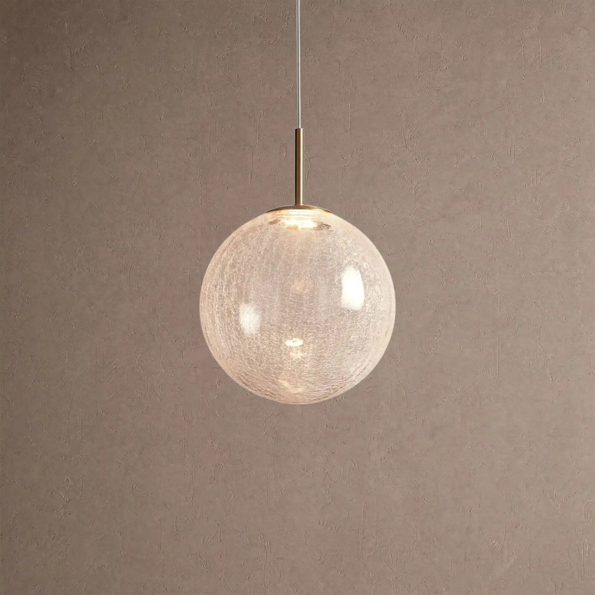 Casens Pendant Light - CrackleBlushlighting