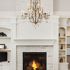 Caspian Vintage Candle Art Brass Chandelier For Living Room-chandeliers for dining room,chandeliers for stairways,chandeliers for foyer,chandeliers for bedrooms,chandeliers for kitchen,chandeliers for living room-Blushlighting-Blushlighting