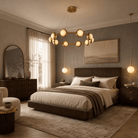 Catena Modern Alabaster Ring Chandelier - D600×H160Blushlighting