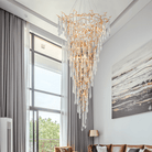 Cecily Crystal Branch Chandelier H 94.49" - Blushlighting