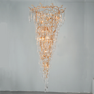 Cecily Crystal Branch Chandelier H 94.49" - Ineffable Lighting