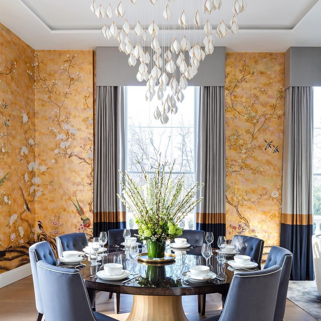Celeste Flora Pendant Light - 1 head Round Canopy ∅ 4.7″Small ∅ 4.7″ x H 7.9″Brass & WhiteBlushlighting