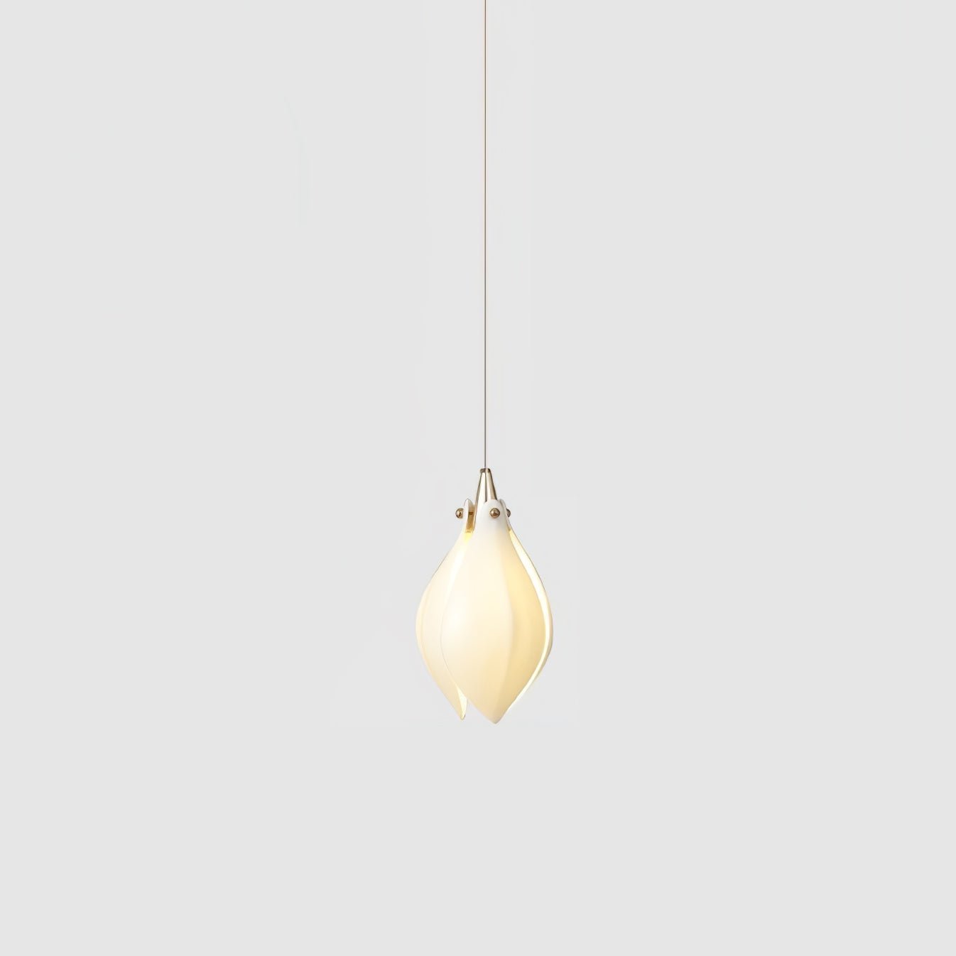 Celeste Flora Pendant Light - 18 heads Round Canopy ∅ 19.7″Small ∅ 4.7″ x H 7.9″Chrome & WhiteBlushlighting