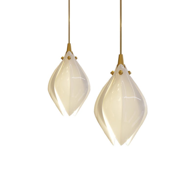 Celeste Flora Pendant Light - 98 heads Square Canopy L 118.1″ x W 35.4″Small ∅ 4.7″ x H 7.9″Brass & WhiteBlushlighting