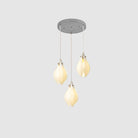 Celeste Flora Pendant Light - 98 heads Square Canopy L 118.1″ x W 35.4″Small ∅ 4.7″ x H 7.9″Brass & WhiteBlushlighting