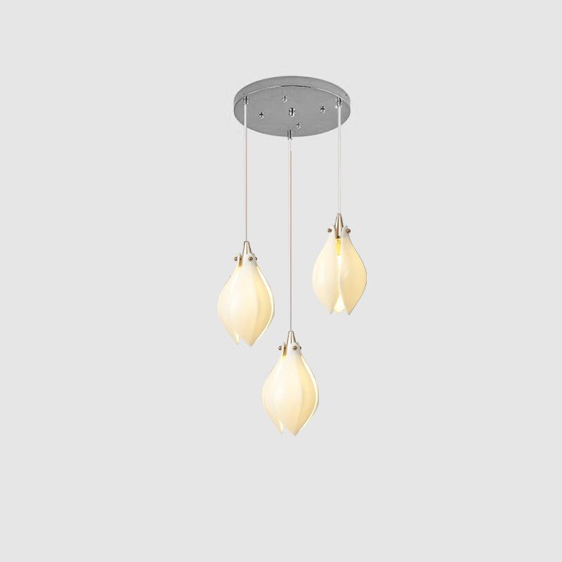 Celeste Flora Pendant Light - 98 heads Square Canopy L 118.1″ x W 35.4″Small ∅ 4.7″ x H 7.9″Brass & WhiteBlushlighting