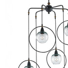 Celeste Multi - Pendant Chandelier For living room, bedroom, Foyer Entryway, Staircase - Blushlighting