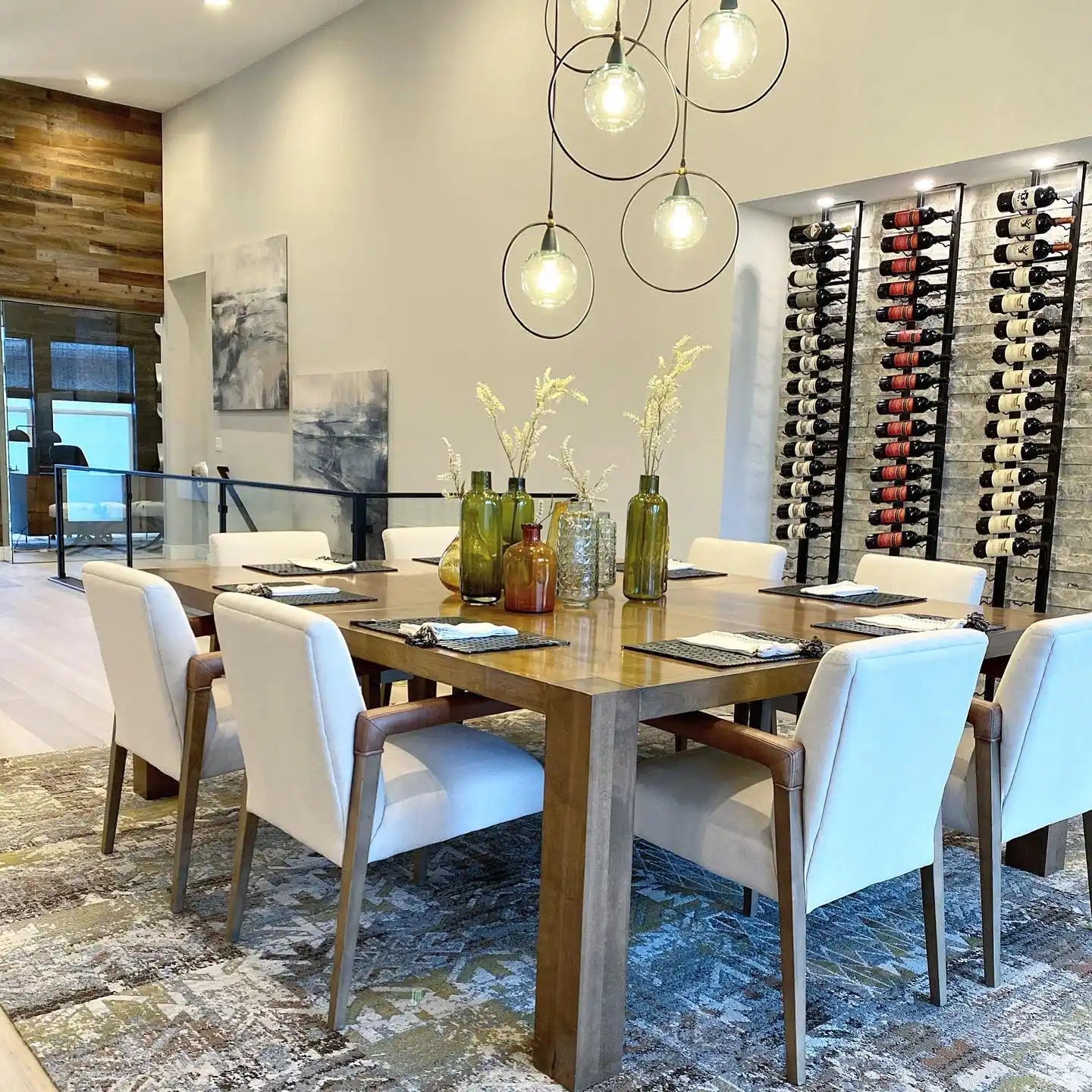 Celeste Multi - Pendant Chandelier For living room, bedroom, Foyer Entryway, Staircase - Blushlighting