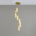 Celestial Alabaster Cascade Chandelier-Chandelier-Blushlighting-Dia 31.5″(30cm)-Gold-Blushlighting