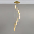 Celestial Alabaster Cascade Chandelier-Chandelier-Blushlighting-Dia 31.5″(35cm)-Gold-Blushlighting