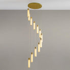 Celestial Alabaster Cascade Chandelier-Chandelier-Blushlighting-Dia 31.5″(40cm)-Gold-Blushlighting