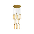 Celestial Alabaster Cascade Chandelier-Chandelier-Blushlighting-Blushlighting