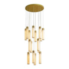 Celestial Alabaster Cascade Chandelier-Chandelier-Blushlighting-Blushlighting