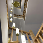 Celestial Alabaster Cascade Chandelier-Chandelier-Blushlighting-Blushlighting