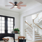 Celestial Wind Ceiling Fans with Lights - BlackBlushlighting