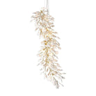 Ceramic Gingko Staircase Branch Chandelier-Blushlighting