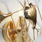 Ceramic Gingko Wall Lamp-