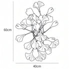 Ceramic Gingko Wall Lamp-