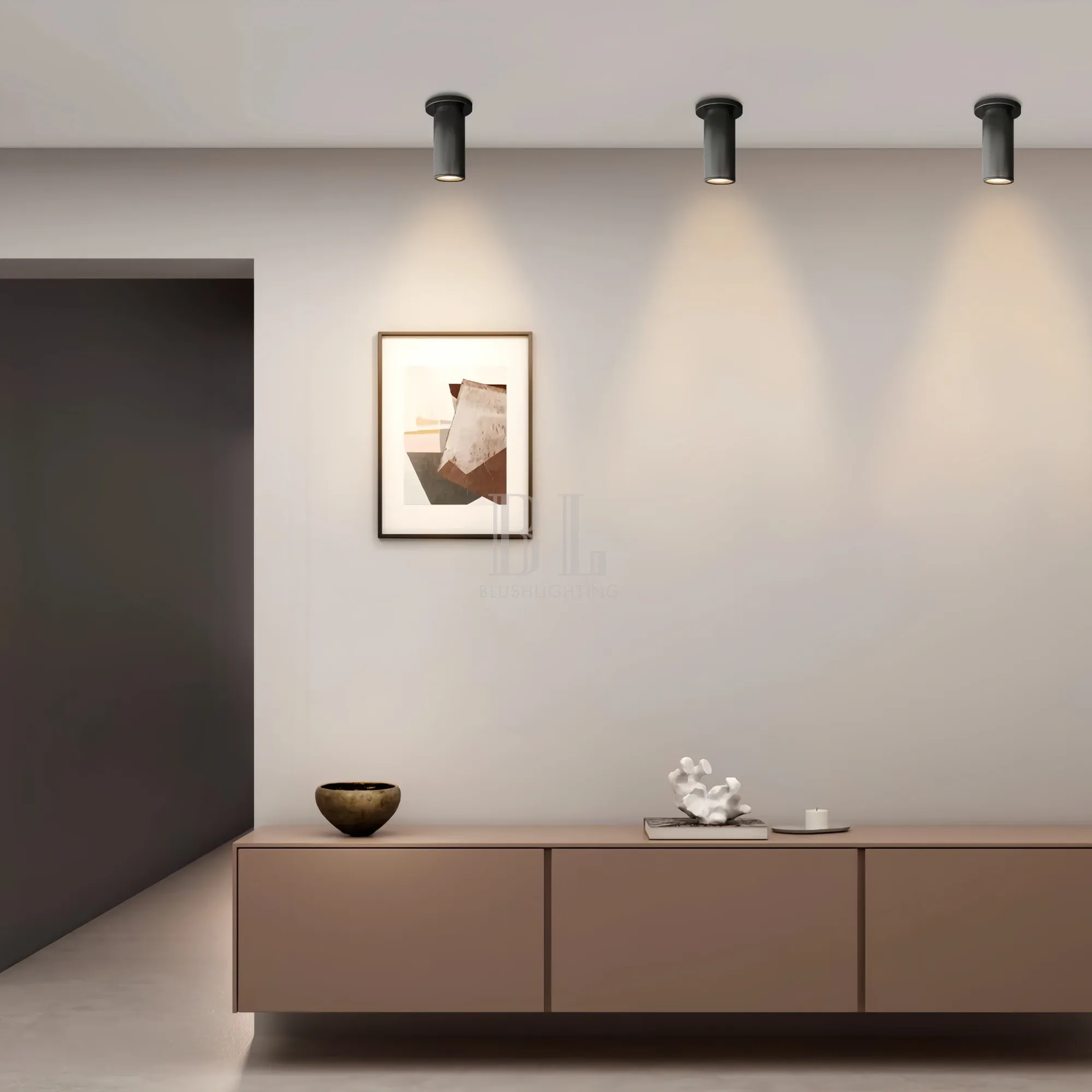 Champeau Flushmount Spotlight 7″H-