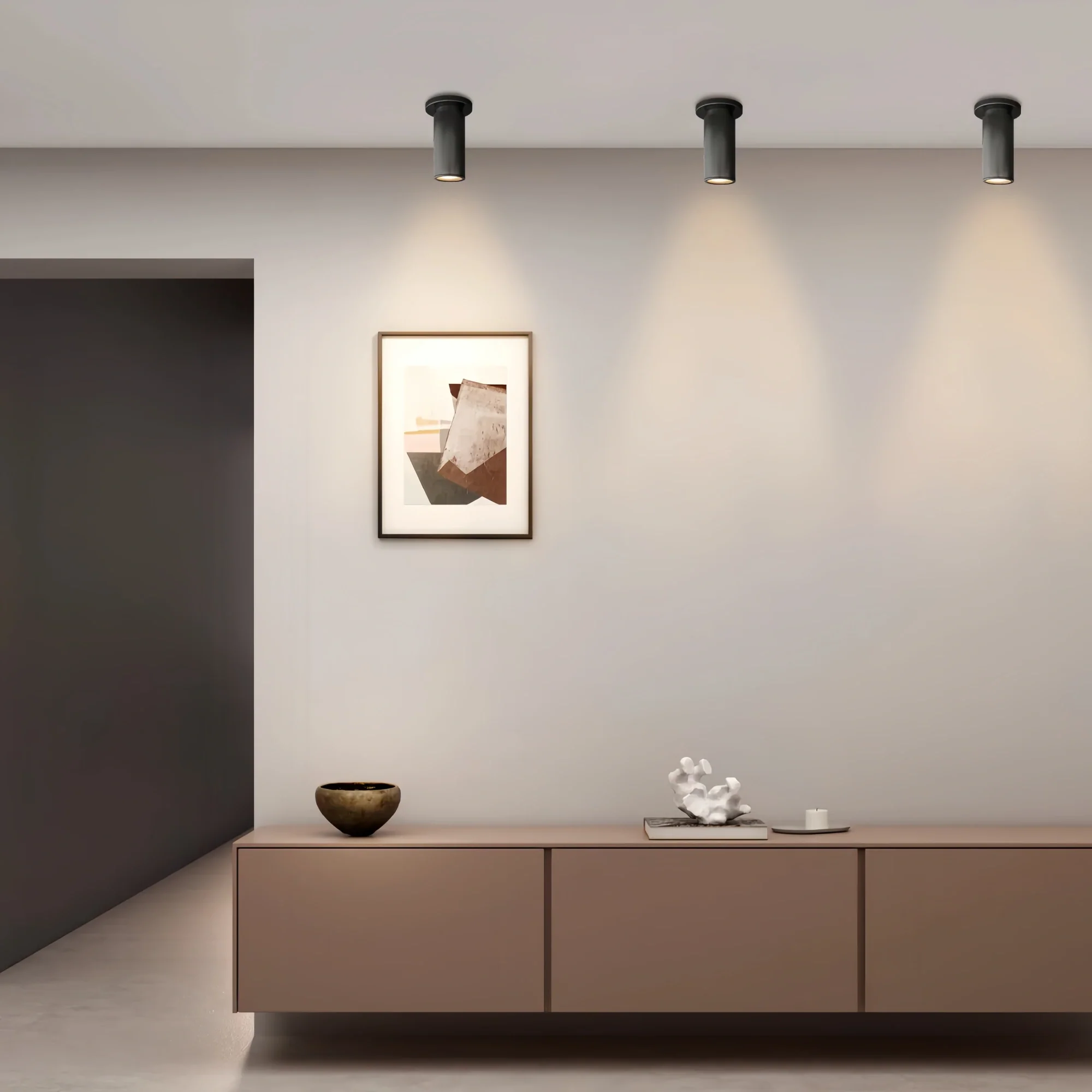 Champeau Flushmount Spotlight 7″H-