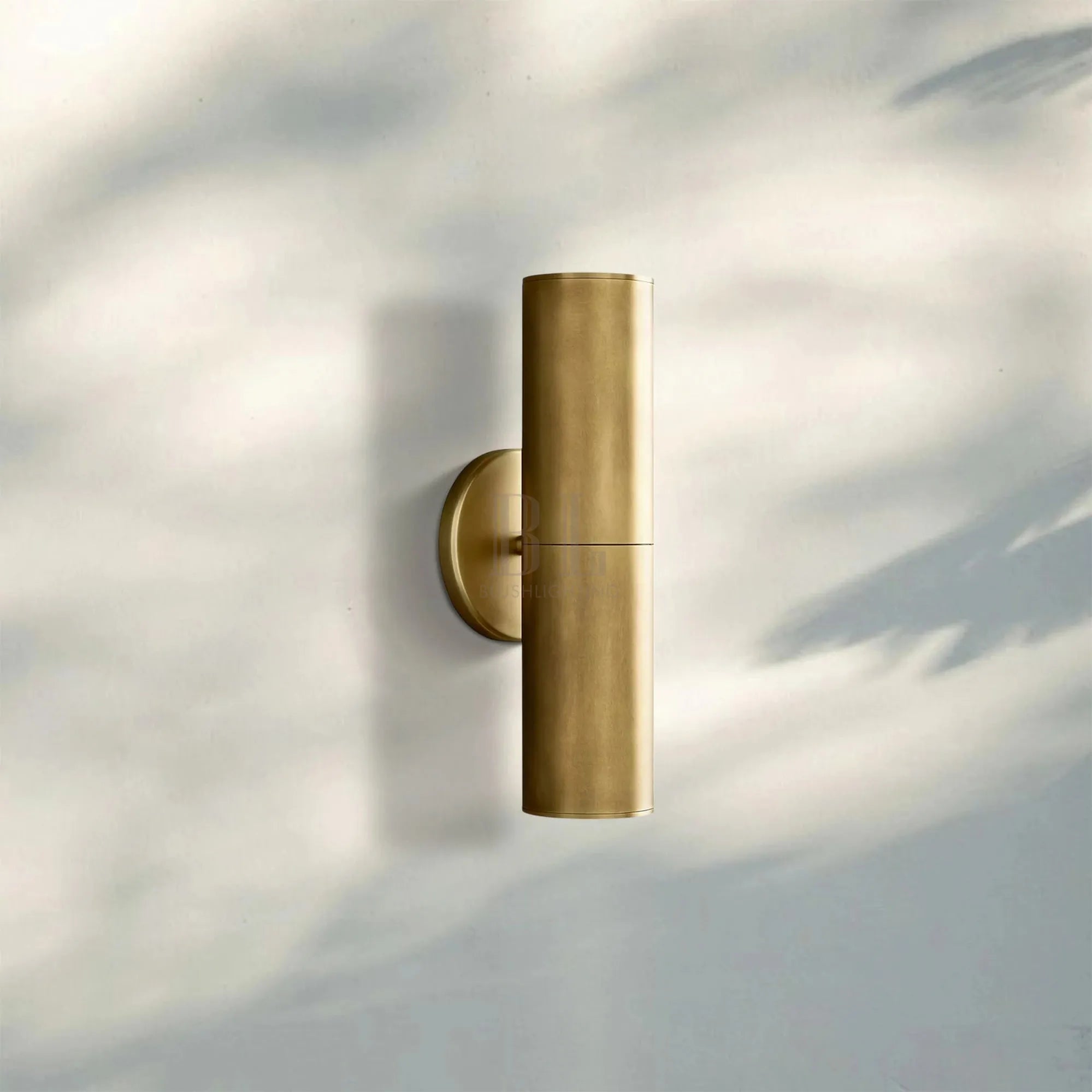 Champeau Spot Sconce-Brass-