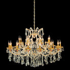 Chantilly Gold Crystal Chandelier-Chandelier-Blushlighting-Blushlighting
