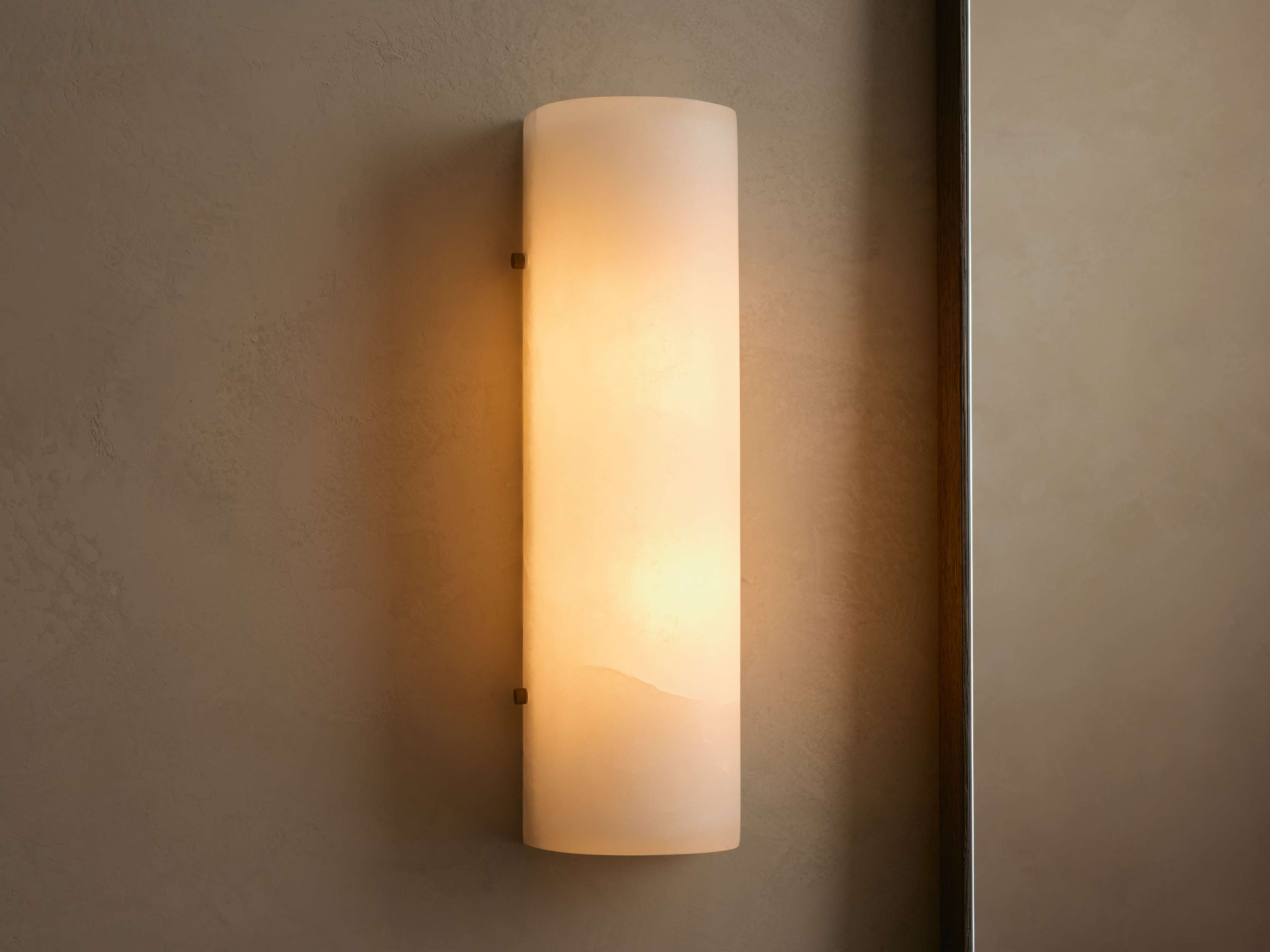 Chayla Alabaster Stone Sconce 12'' 18''H - 18"Blushlighting