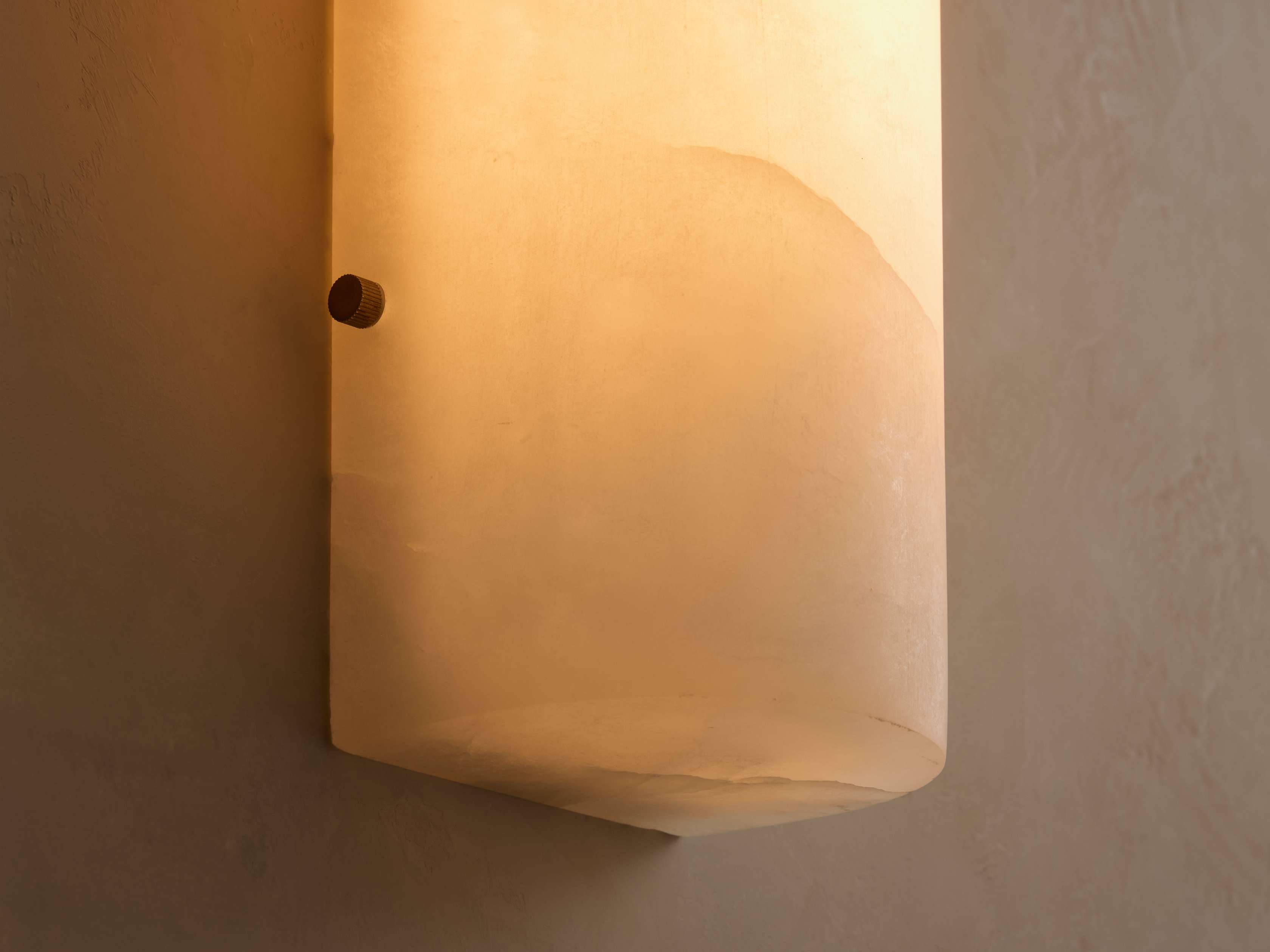 Chayla Alabaster Stone Sconce 12'' 18''H - 18"Blushlighting