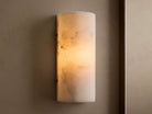 Chayla Alabaster Stone Sconce 12'' 18''H - 12"Blushlighting