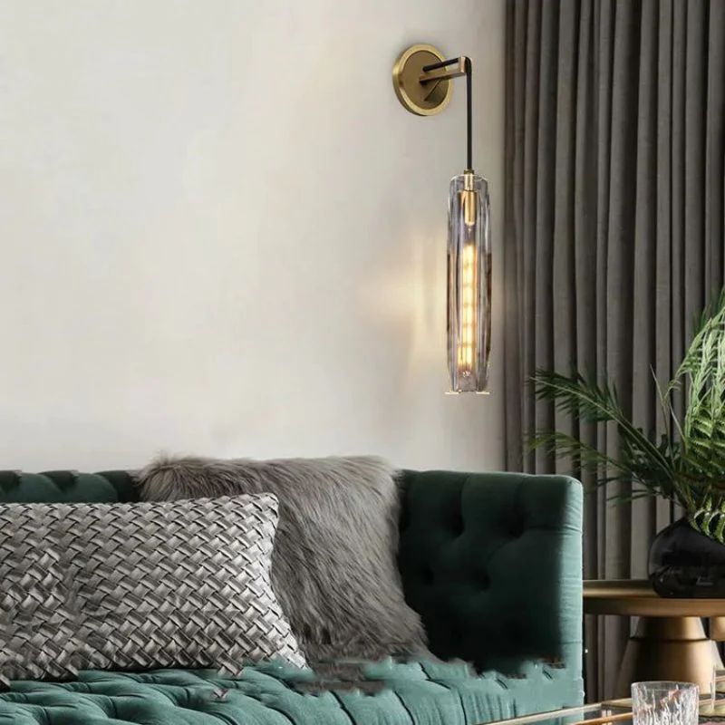 Cheral Crystal Grand Wall Sconce - Smoke CrystalBlushlighting
