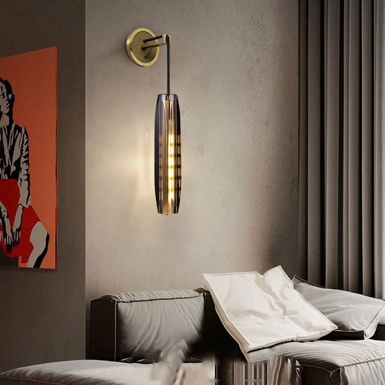 Cheral Crystal Grand Wall Sconce - Smoke CrystalBlushlighting