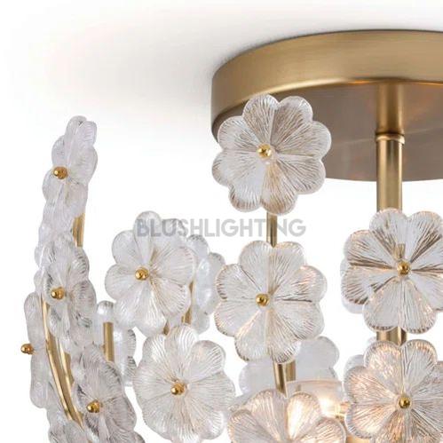 Cherish 2 Lights Pendant Chandelier - GoldBlushlighting