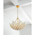 Cherish 6 Lights Round Chandelier - GoldBlushlighting