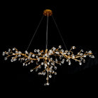 Cherry Blossom Branch Tree Chandelier - 49" LengthDark CopperBlushlighting