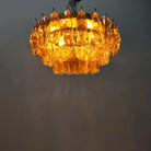 Chiare Glass Round Flush Mount 17" 24‘’-Blushlighting