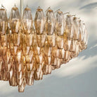 Chiare Glass Tiered Round Chandelier 37‘’ 47‘’ 62‘’-
